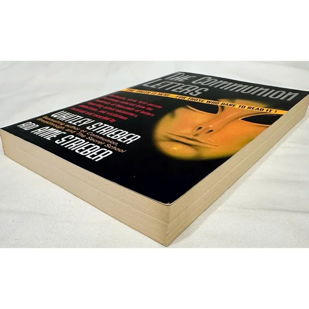 The Communion Letters-Whitley & Anne Strieber-1st Print Dec-1997-Softcover-Exc